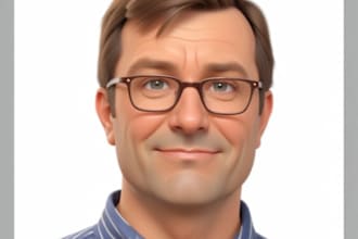 create 5 ai generated images with portrait picture
