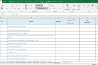 do safety documentation, risk assessment and audit support services