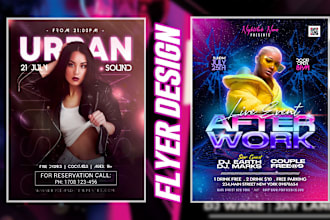 design a professional business, company, product flyer, brochure in 12 hours