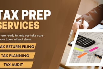 do income tax return filing and tax planning for you