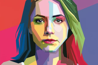 make a beautiful wpap pop art portrait