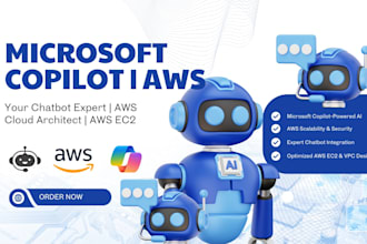 build microsoft copilot chatbot AWS ec2 AWS cloud architect