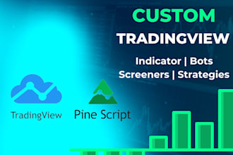 create advanced pinescript indicators, strategies, and bots on tradingview