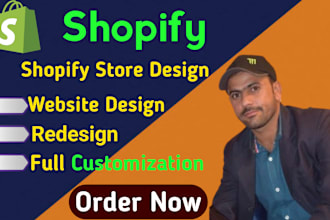 build shopify store or dropshipping ecommerce store