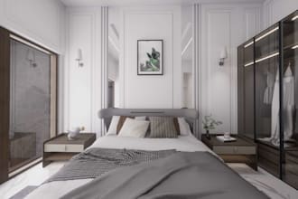 make interior and exterior rendering