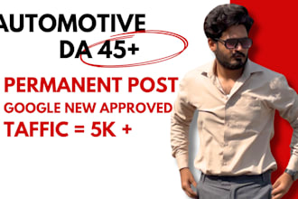 submit guest post on high da 40 to 90 automotive car blog