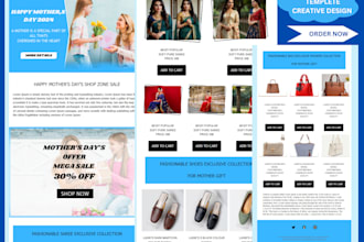 design klaviyo  responsive email newsletter