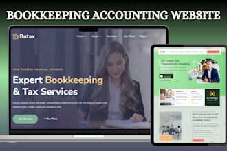 design bookkeeping website accountant website personal finance website bookkeep