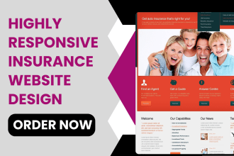 design insurance life insurance health insurance medicare home care website