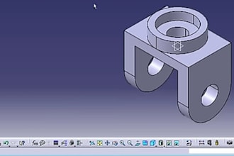 make expert 2d and 3d catia designs