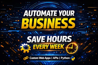 build a custom web app to automate your business
