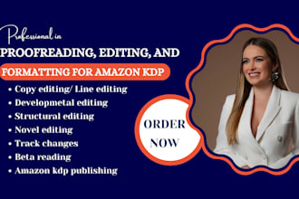 proofread, book edit, format nonfiction book, fiction novel for amazon kdp
