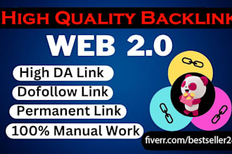 manually high authority web 2 0 backlinks