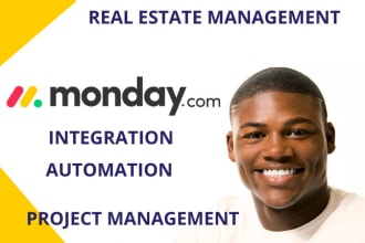 setup real estate management with monday CRM