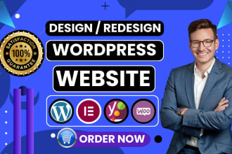 build, design, redesign, fix, clone, revamp, copy rebuild wordpress website
