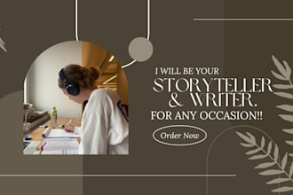 write storytelling content for your short stories videos