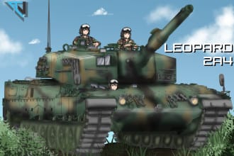 do military vehicle drawing like planes, artilery vehicle, tanks