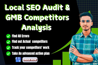 do local SEO audit and gmb competitor analysis