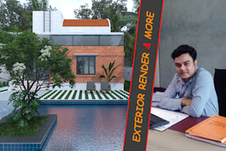 do 3d model and render for students