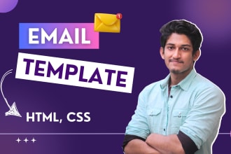 make HTML email template, responsive email design
