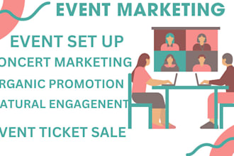 assist you in promoting and marketing your event  successful targeted event