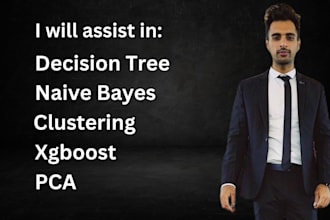 do decision tree, svm, knn, pca, xgboost, naive bayes, kmean, causal inference