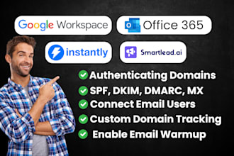 cold email outreach account setup instantly ai smartlead
