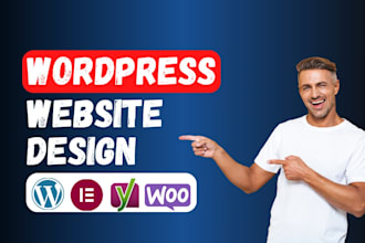 design a professional wordpress website or woocommerce store