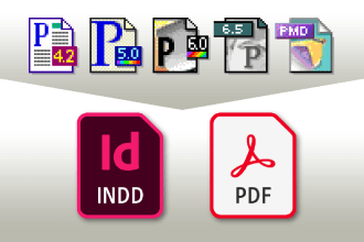 convert pagemaker files to indesign or PDF