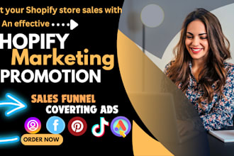do shopify dropshipping marketing for shopify store to boost shopify sales