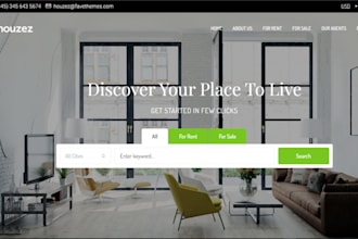 design idx real estate website, realtor and mls website