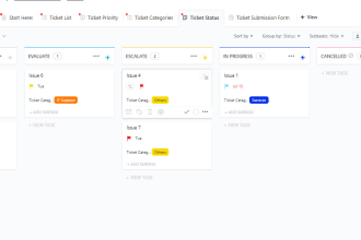setup, automate and integrate  clickup, project mangement ,
