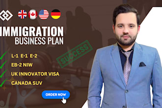 create an immigration business plan for USA UK canada visa