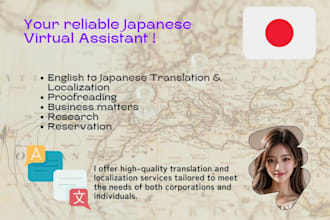proofread english to japanese, localization, translation,
