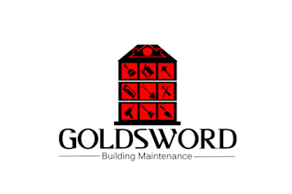 design extremely good building maintenance logo