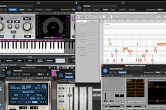professionally tune your vocals with melodyne and auto tune, eq, compress