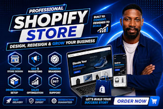 revamp shopify store update redesign setup shopify website