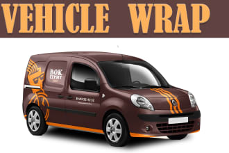 creative and branding design for vehicle and car wrap design