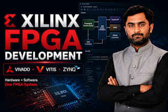 develop your xilinx fpga project using vivado and vitis