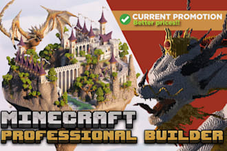 be your professional minecraft builder, im irl architect
