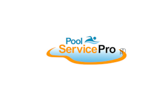 design reputed and competent pool service pro logo