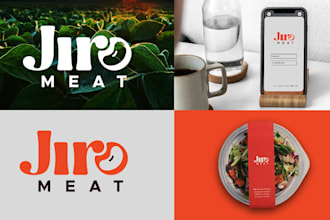 design minimalist playful logo, brand identity and branding kit