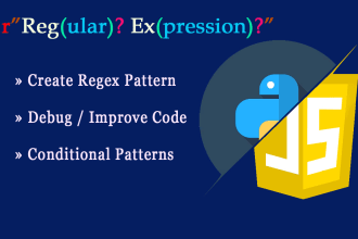 solve regular expression pattern problem in any language