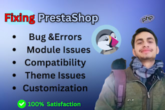 fix prestashop errors bugs and module,theme issues