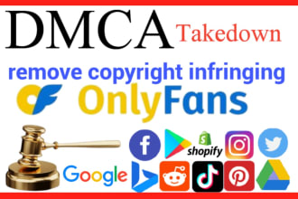 send dmca takedown notice to google,reddit,facebook,telegram, instagram,tiktok