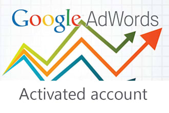give 100 USD Activated AdWords Account