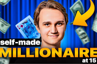 design viral youtube thumbnails for gaming and finance