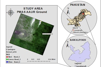 process drone, satellite images, calculate indices with precision
