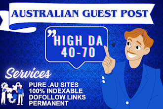 publish australian guest post dofollow au backlinks da 50