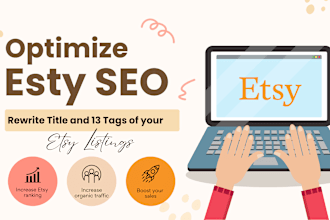 improve your etsy SEO by writing your etsy titles and tags